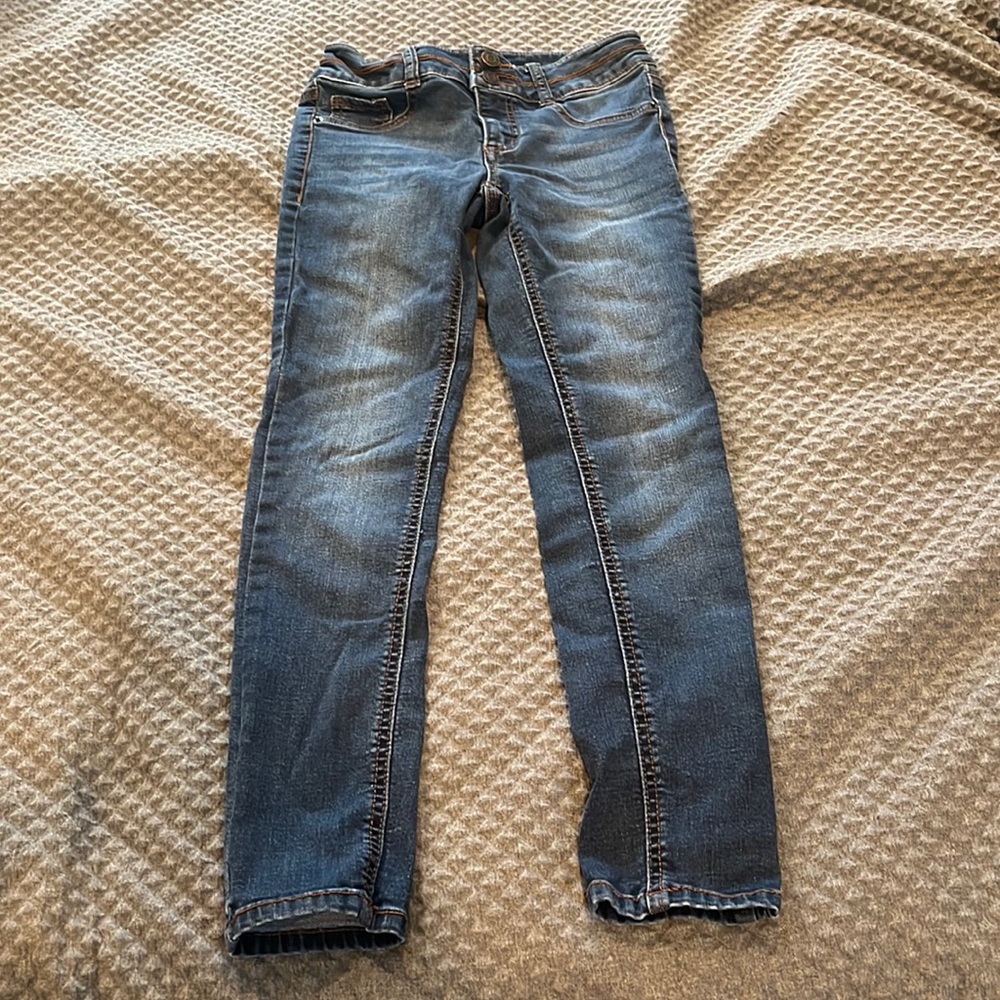 Mudd size 10 mid ride jean leggings blue